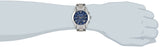 Emporio Armani Classic Blue Dial Silver Steel Strap Watch For Men - AR1635