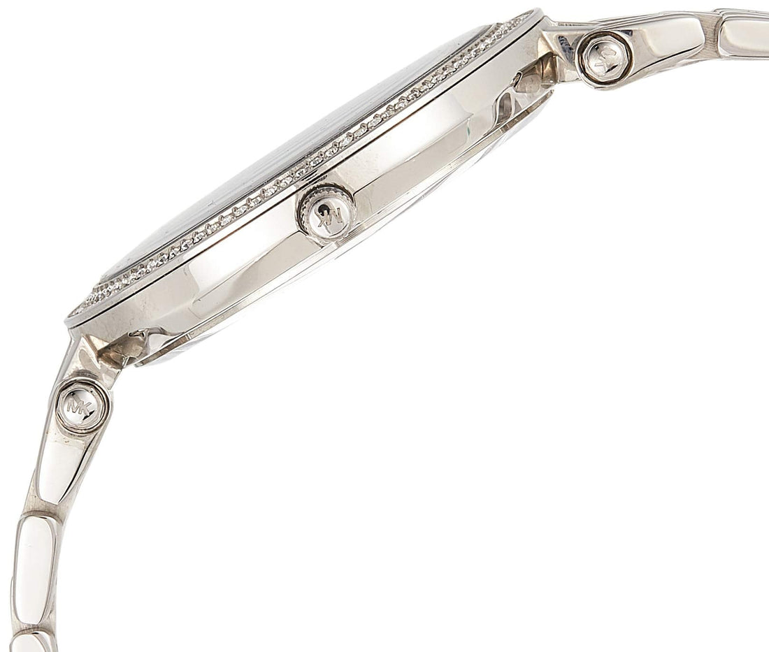 Michael Kors Darci Mother of Pearl Blue  Dial Silver Steel Strap Watch for Women - MK3515