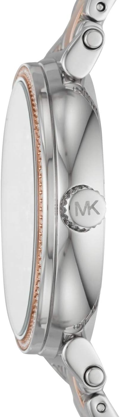 Michael Kors Sofie Quartz Rose Gold Dial Two Tone Steel Strap Watch For Women - MK3972