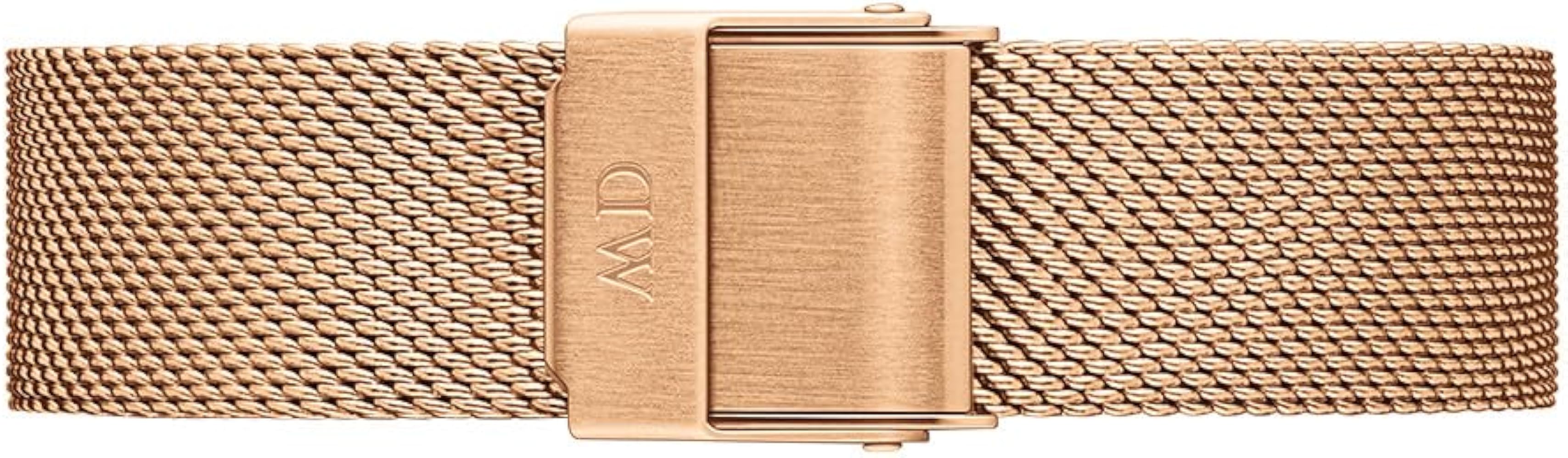Daniel Wellington Petite Melrose White Dial Rose Gold Mesh Strap Watch For Women - DW00100305