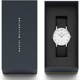 Daniel Wellington Dapper Cornwall White Dial Blue Nylon Strap Watch For Men - DW00100262