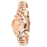 Marc Jacobs Dinky Rose Gold Dial Rose Gold Steel Strap Watch for Women - MBM3200