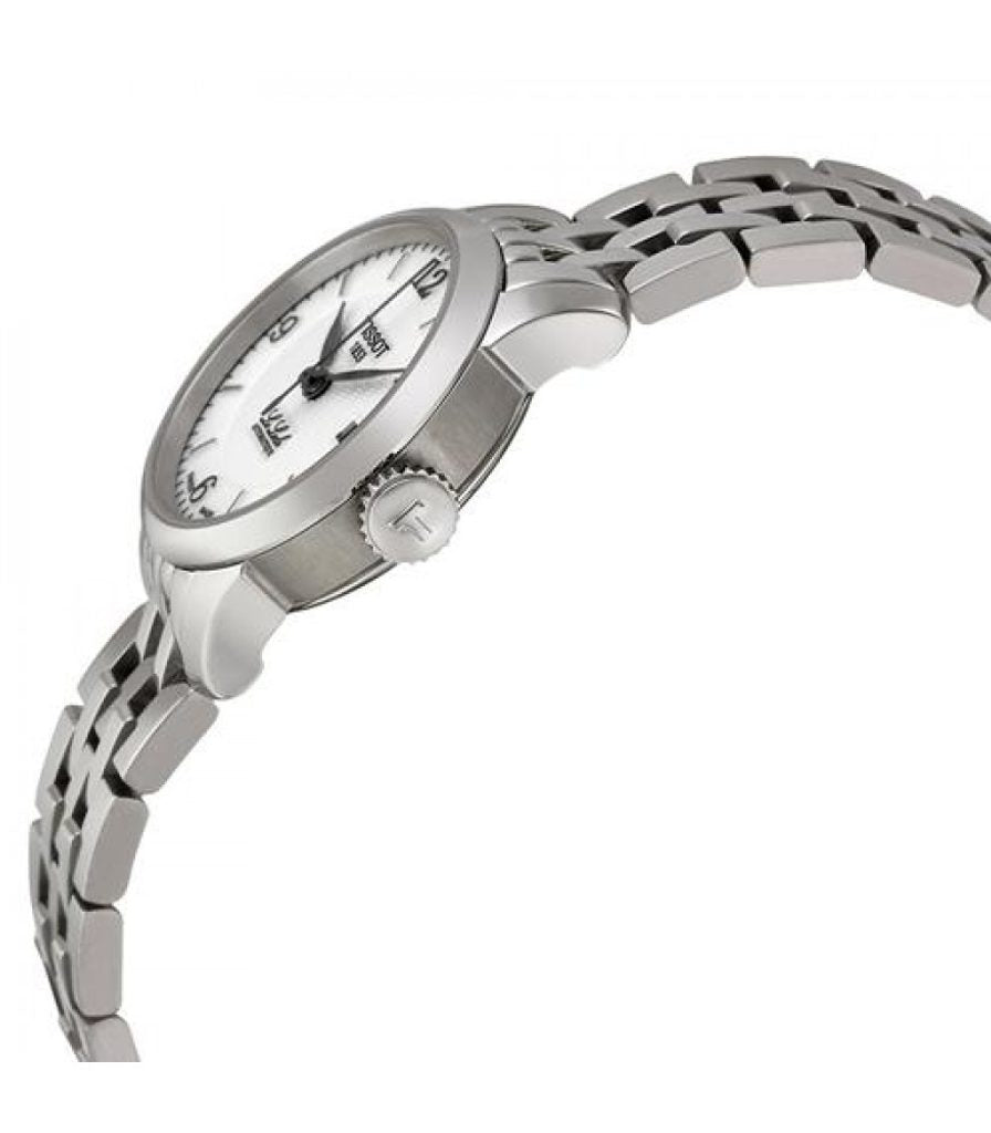 Tissot Le Locle Small Lady Automatic Silver Dial Silver Steel Strap Watch For Women - T41.1.183.34