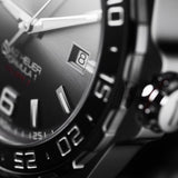 Tag Heuer Formula 1 Calibre 5 Chronograph Anthracite Dial Silver Steel Strap Watch for Men - WAZ2011.BA0842