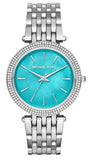 Michael Kors Darci Mother of Pearl Blue  Dial Silver Steel Strap Watch for Women - MK3515