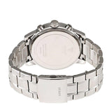 Guess Horizon Chronograph Quartz Blue Dial Silver Steel Strap Watch for Men - W0379G6