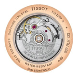Tissot T Classic Carson Premium White Dial Rose Gold Steel Strap Watch for Women - T122.207.33.031.00