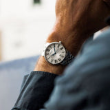 Tissot Carson Premium Silver Dial Silver Steel Strap Watch for Men - T122.417.11.033.00