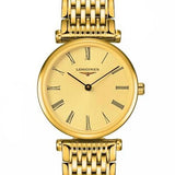 Longines La Grande Classique de Longines Gold Dial Gold Mesh Bracelet Watch for Women - L4.209.2.31.8