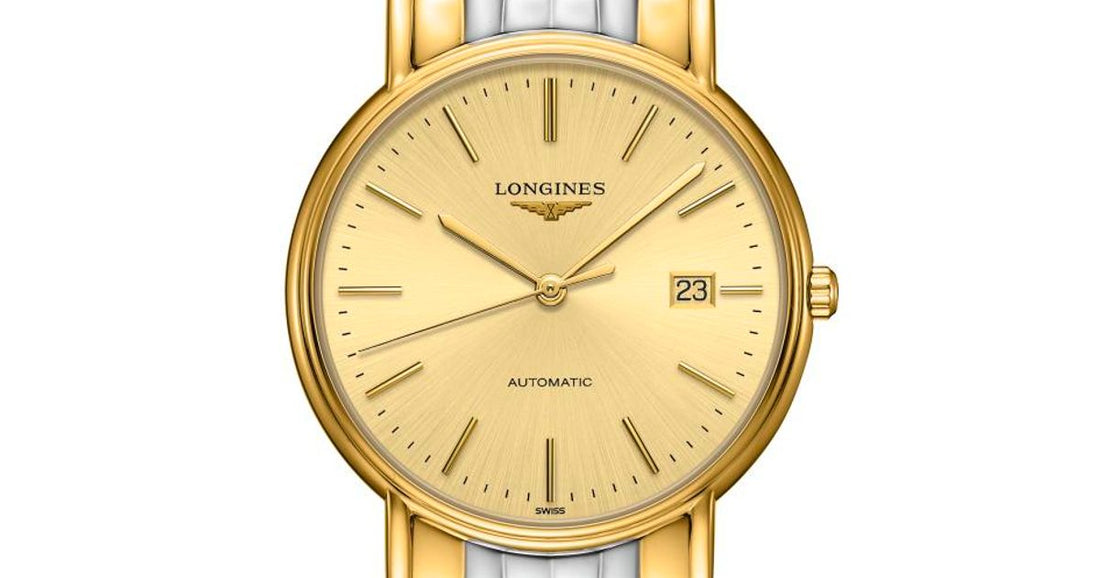 Longines Presence 38.5mm Automatic Stainless Steel Watch for Men - L4.921.2.32.7