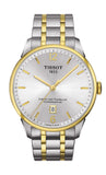 Tissot Chemin Des Tourelles Powermatic 80 Silver Dial Two Tone Steel Strap Watch For Men - T099.407.22.038.00