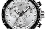 Tissot Supersport Chrono Silver Dial Brown Leather Strap Watch for Men - T125.617.16.031.00