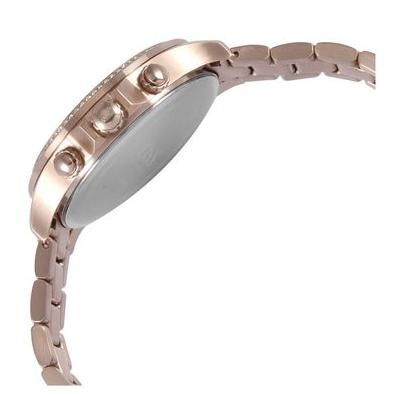 Hugo Boss Hera Blue Dial Gold Steel Strap Watch for Women - 1502566