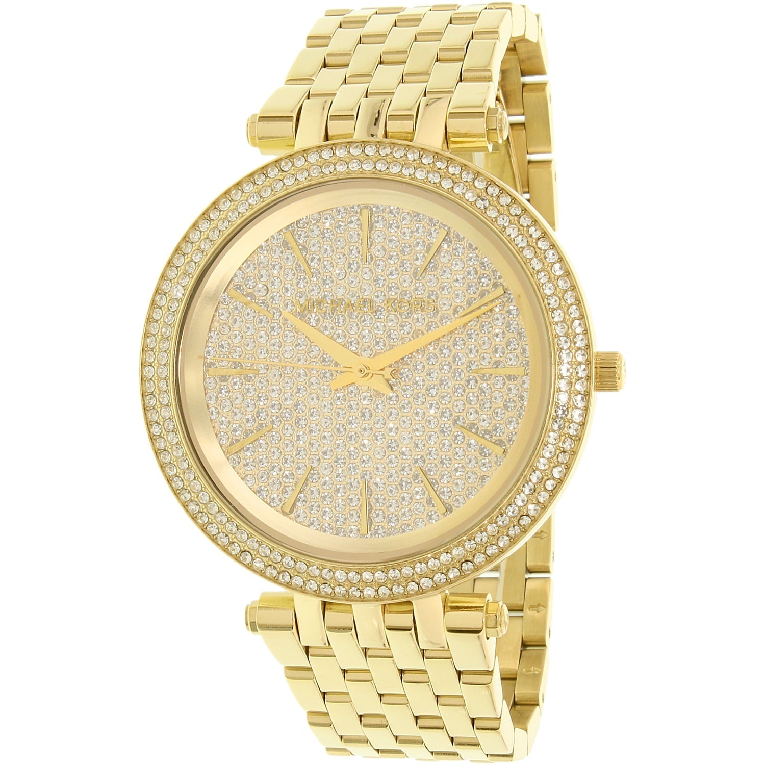 Michael Kors Darci Gold Dial Gold Steel Strap Watch for Women - MK3438
