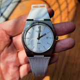Tissot PRX 40 White Dial White Rubber Strap Watch For Men - T137.410.17.011.00