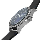 Emporio Armani Diver Three-Hand Quartz Blue Dial Blue Leather Strap Watch For Men - AR11516