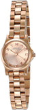 Marc Jacobs Dinky Rose Gold Dial Rose Gold Steel Strap Watch for Women - MBM3200