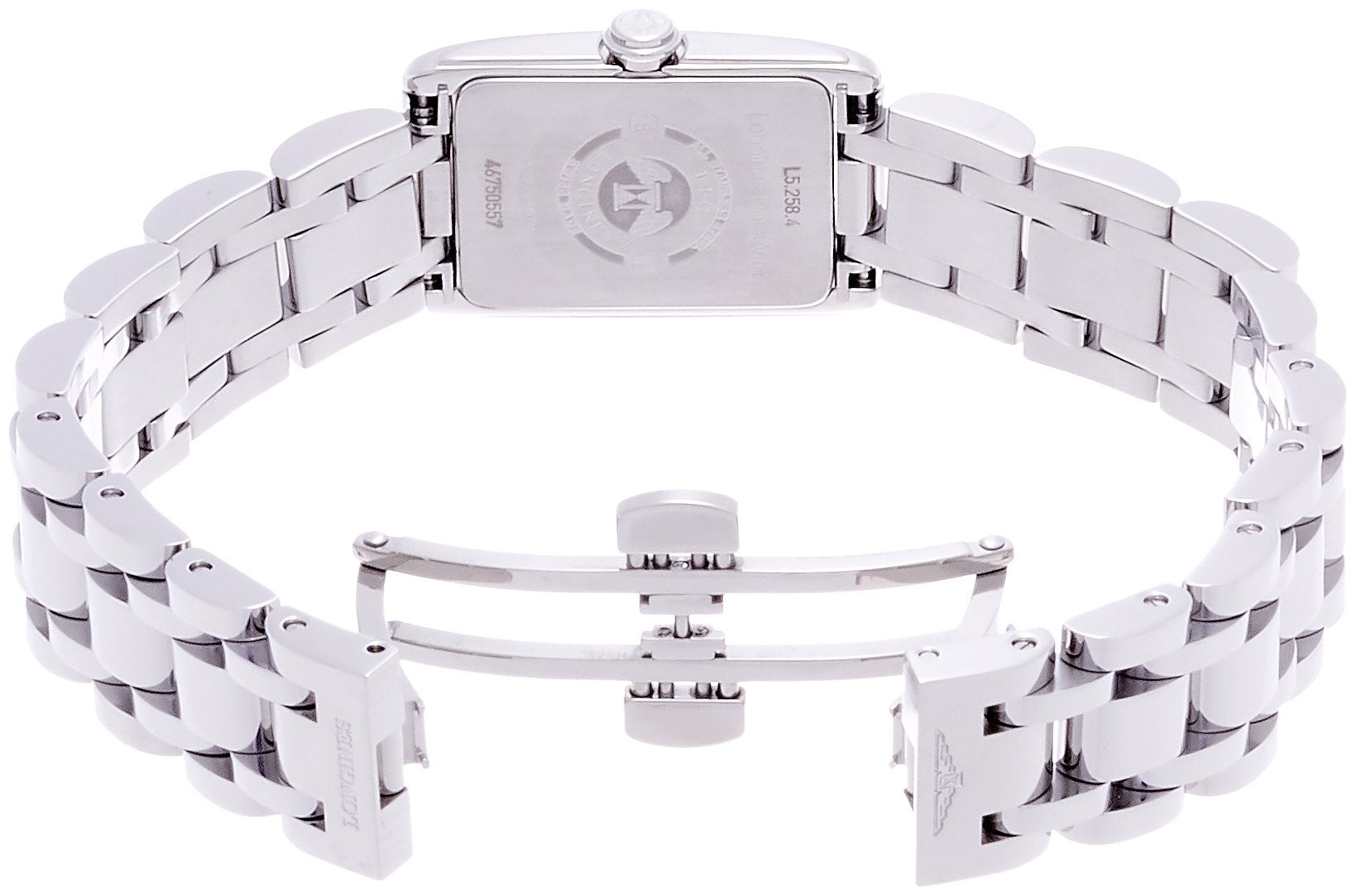 Longines Dolcevita White Dial Silver Steel Strap Watch for Women - L5.258.4.71.6