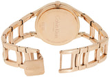 Calvin Klein Class Brown Dial Rose Gold Steel Strap Watch for Women - K6R2362K