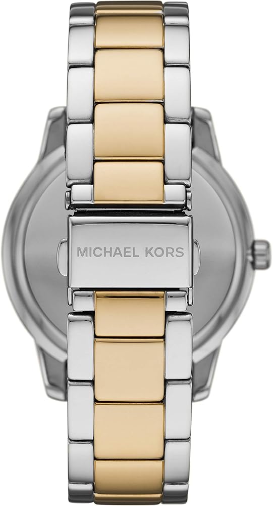 Michael Kors Tibby Multifunction White Dial Two Tone Steel Strap Watch For Women - MK6825