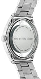 Marc Jacobs Tether Transparent Silver Dial Silver Steel Strap Watch for Women - MBM3412