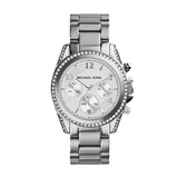 Michael Kors Blair Silver Dial Silver Steel Strap Watch for Women - MK5165