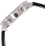 Hugo Boss Time One Chronograph Black Dial Black Leather Strap Watch for Men - 1513430