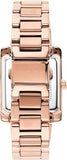 Michael Kors Emery Three-Hand Crystals Silver Dial Rose Gold Steel Strap Watch for Women - MK4644