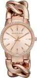 Michael Kors Nini Quartz Crystals Rose Gold Dial Rose Go Watch For Women - MK3236