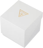 Guess Libra Crystals Blue Dial Blue Silicone Strap Watch For Women - GW0618L2