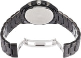 Coach Kent Chronograph Black Dial Black Steel Strap Watch for Men - 14602554