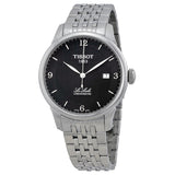 Tissot Le Locle Automatic Black Dial Silver Steel Strap Watch For Men - T006.408.11.057.00
