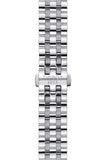 Tissot Carson Premium Black Dial Silver Steel Strap Watch For Men - T122.410.11.053.00