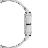 Daniel Wellington Iconic Link White Dial Silver Steel Strap Watch For Women - DW00100205