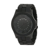Marc Jacobs Pelly Black Dial Black Silicone Strap Watch for Women - MBM2531