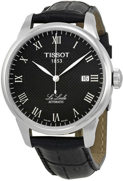 Tissot Le Locle Automatic Leather Strap Watch For Women - T41.123.57