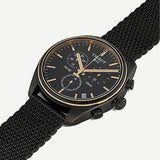 Tissot T Classic PR 100 Chronograph Anthracite Black Dial Black Mesh Bracelet Watch For Men - T101.417.23.061.00