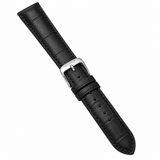 Michele Deco Mother of Pearl Dial Black Leather Strap Watch For Women - MWW06V000005