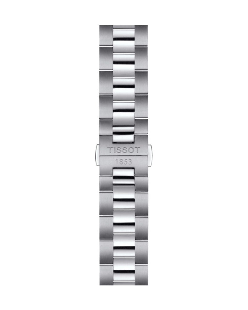 Tissot Gentleman Silver Dial Silver Steel Strap Watch For Men - T127.410.11.031.00