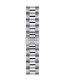 Tissot Gentleman Silver Dial Silver Steel Strap Watch For Men - T127.410.11.031.00