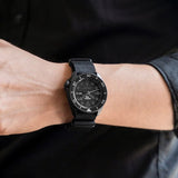 Seiko 5 Sports Automatic Black Dial Black NATO Strap Watch For Men - SRPD79K1