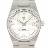 Tissot PRX Powermatic 80 White Dial Silver Steel Strap Watch for Men - T137.207.11.111.00
