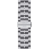 Tissot Luxury Powermatic 80 Blue Dial Silver Steel Strap Watch For Men - T086.407.11.047.00