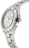 Tag Heuer Aquaracer Automatic White Dial Silver Steel Strap Watch for Men - WAY2111.BA0928