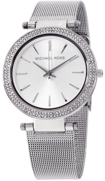 Michael Kors Darci Silver Dial Silver Mesh Bracelet Watch for Women - MK3367