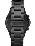 Marc Jacobs Rock Chronograph Limited Edition Gray Dial Gray Steel Strap Watch for Women - MBM5025