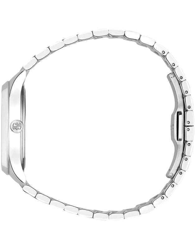 Gucci G Timeless Quartz Blue Dial Silver Steel Strap Watch for Women - YA1265043