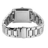 Michael Kors Emery Analog Crystals Silver Dial Silver Steel Strap Watch for Women - MK4648