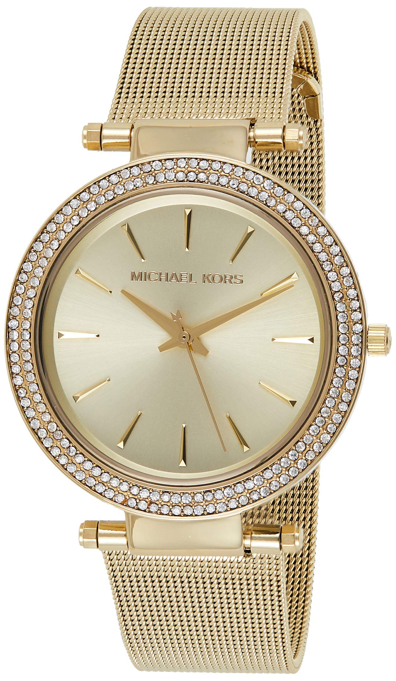 Michael Kors Darci Gold Dial Gold Mesh Bracelet Watch for Women - MK3368