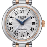 Tissot Bellissima Automatic Silver Dial Two Tone Steel Strap Watch For Women - T126.207.22.013.00